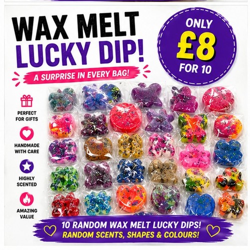 Mystery wax melt lucky - lucky, dip