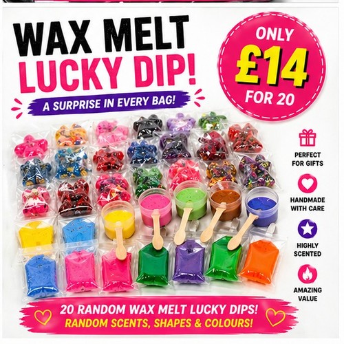 Mystery wax melt - lucky, dip