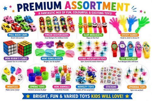 300pcs party bag fillers kids - 300pcs,