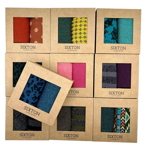 Ladies socks box - box, pairs