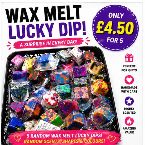 Mystery wax melt - mystery, lucky
