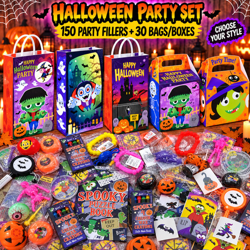 Halloween party bag - halloween,
